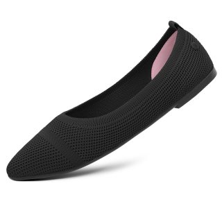 Giesswein Eco Ballerinas Pointy 2.0 - Schwarz