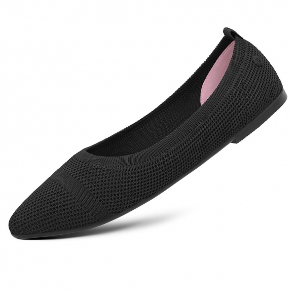 Giesswein Eco Ballerinas Pointy 2.0 - Schwarz