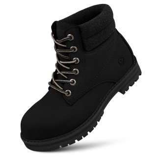 Giesswein Merino Leather Boot - Schwarz