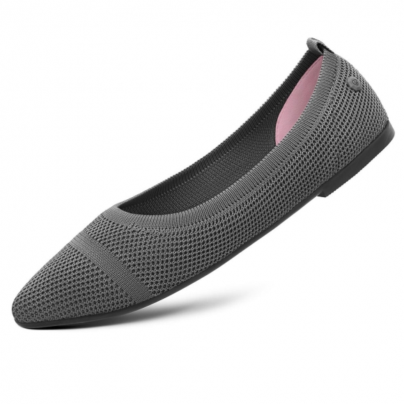 Giesswein Eco Ballerinas Pointy 2.0 - Schiefer