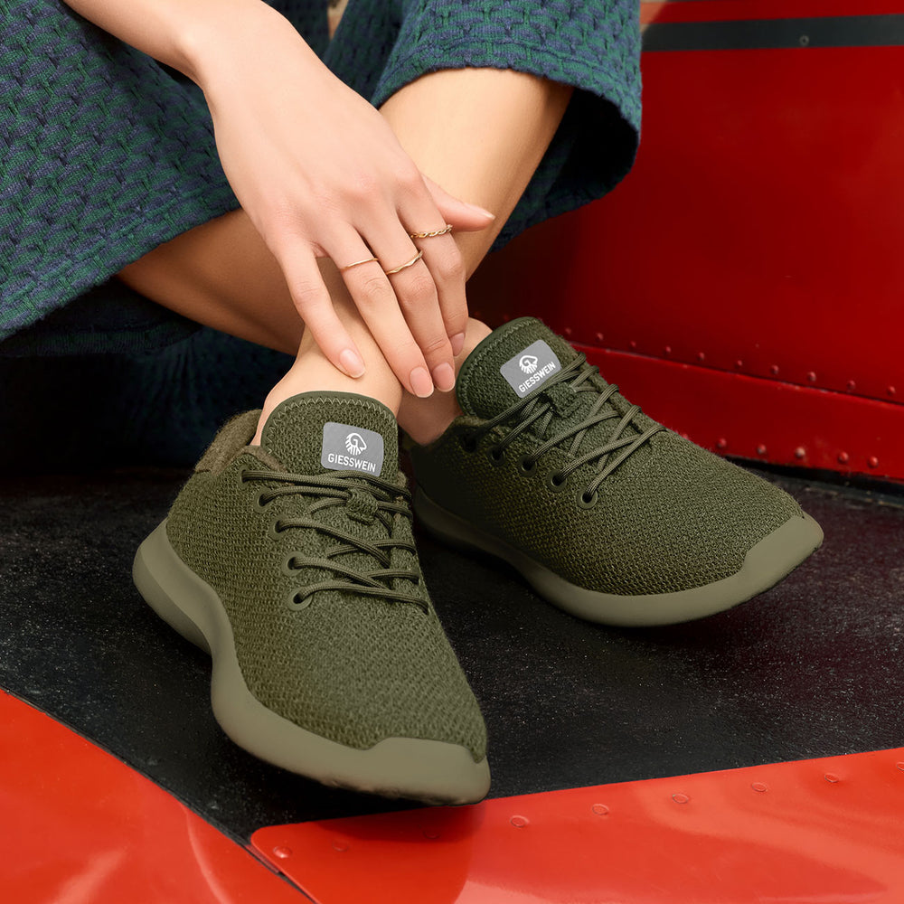 Giesswein Merino Wool Knit - Tannengrün