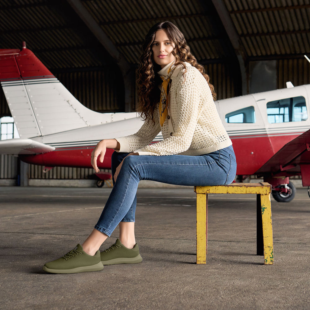 Giesswein Merino Wool Knit - Tannengrün