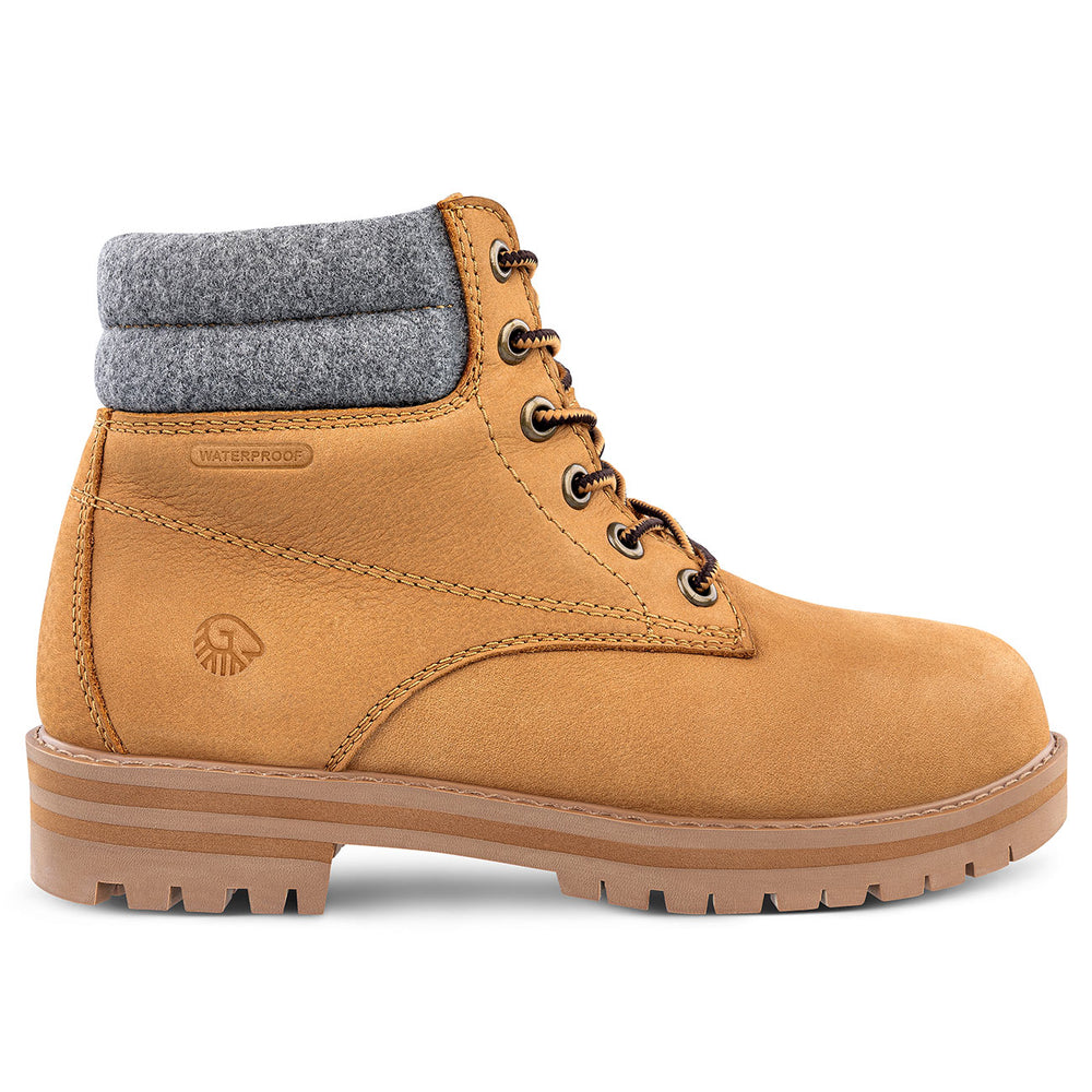 Giesswein Merino Leather Boot - Camel