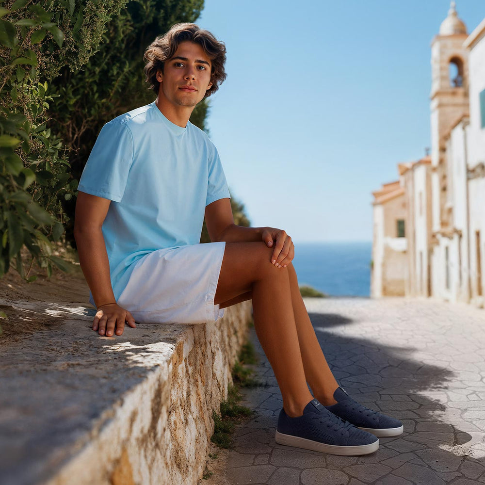 Giesswein Wool Sneaker - Ocean Blue