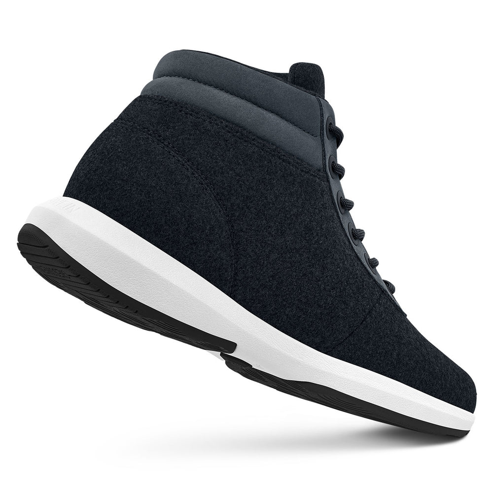 Giesswein Wool Sneaker High Top - Dk.Blau