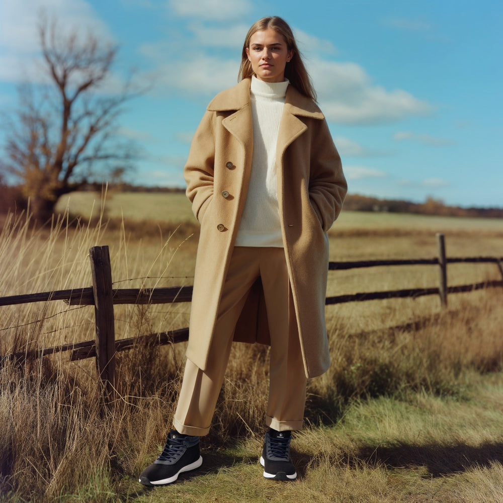 Giesswein Wool Sneaker High Top - Dk.Blau