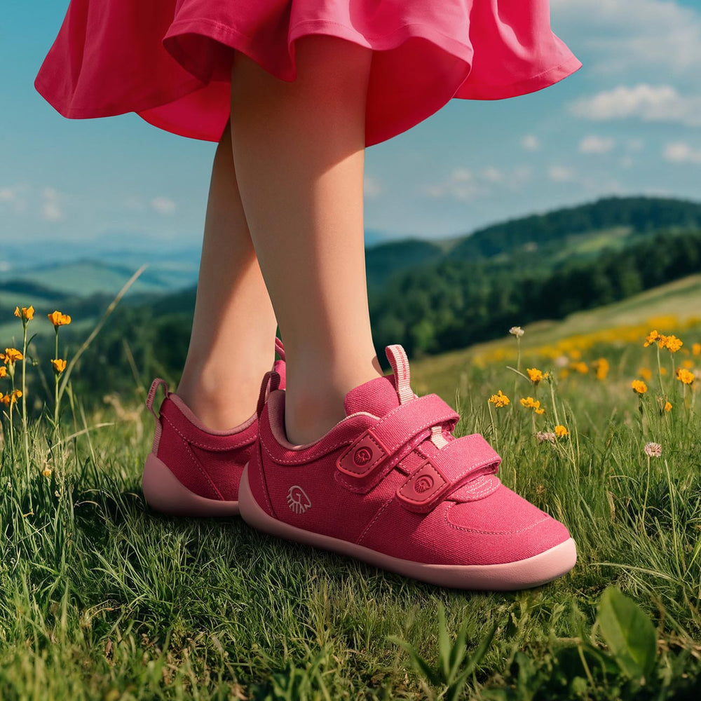 Giesswein Kids Barefoot Canvas - Zyklam