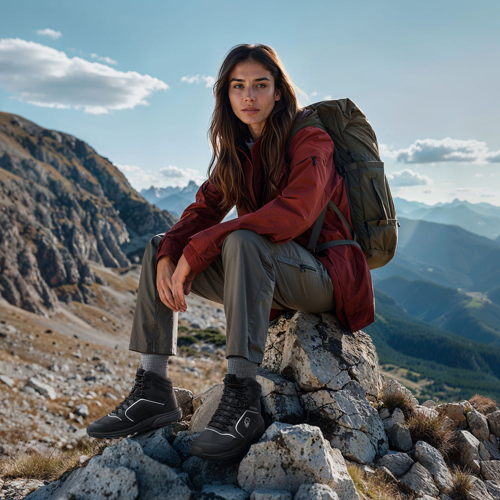 Giesswein Wool Cross X Alpine - Schwarz