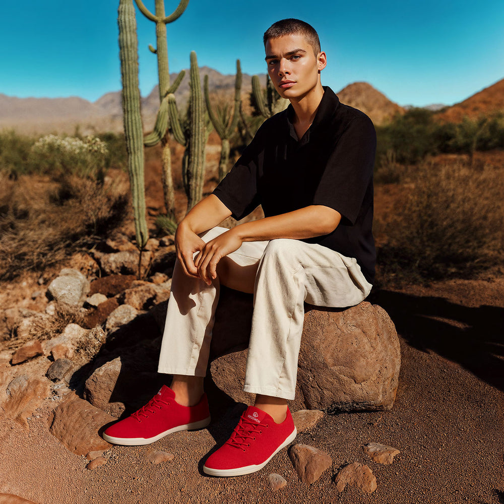 Giesswein Merino Lite - Flammenrot