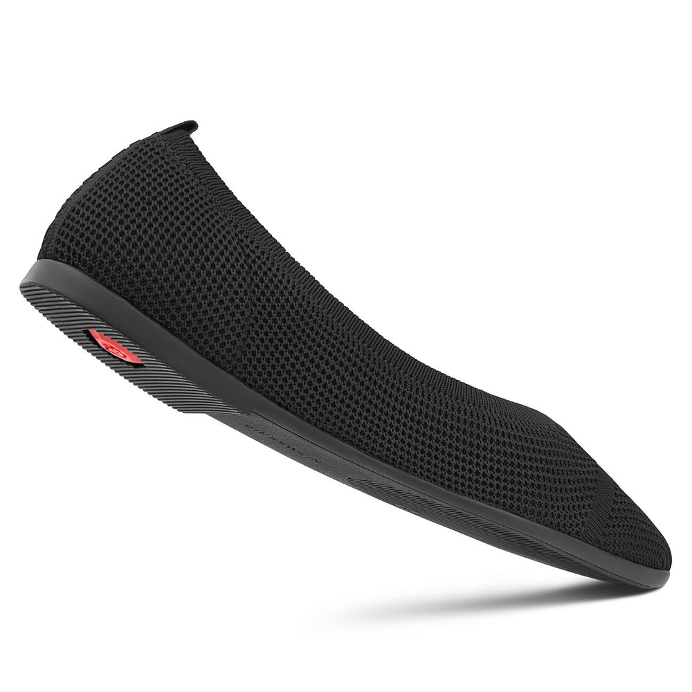 Giesswein Eco Ballerinas Pointy 2.0 - Schwarz