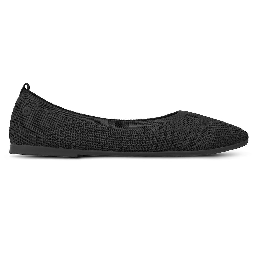 Giesswein Eco Ballerinas Pointy 2.0 - Schwarz