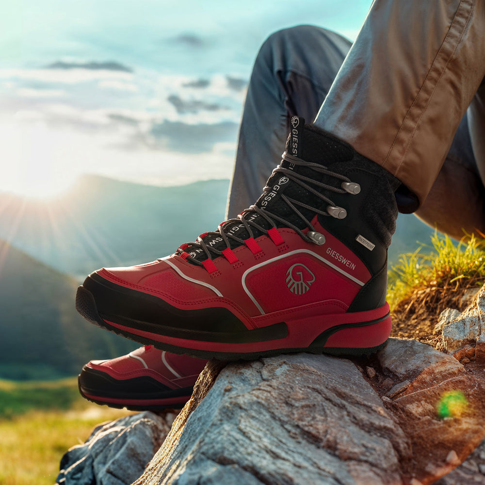 Giesswein Wool Cross X Alpine - Flammenrot