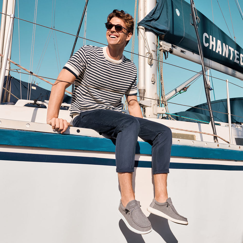 Giesswein Merino Mokassin - Schiefer