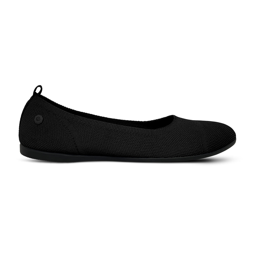 Giesswein Eco Ballerinas Round - Schwarz