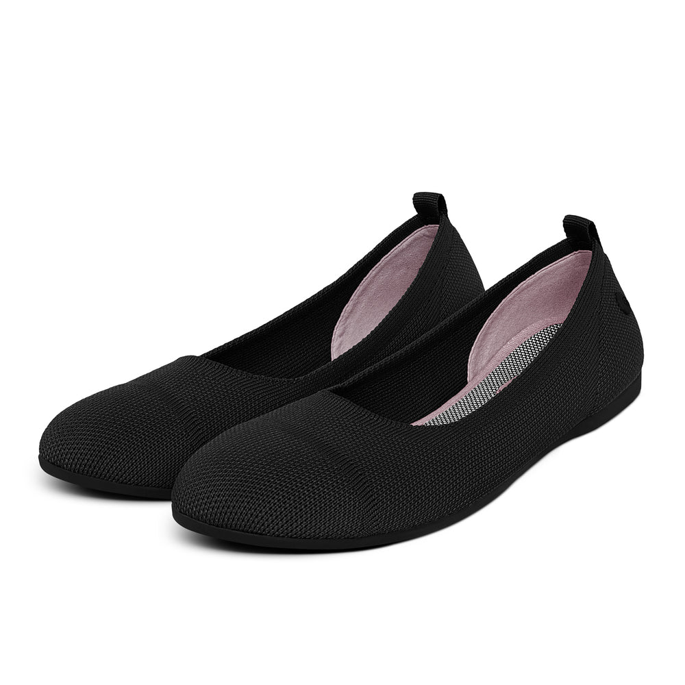 Giesswein Eco Ballerinas Round - Schwarz