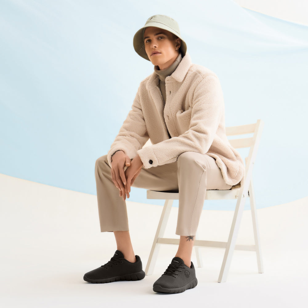 Giesswein Merino Runners MEN - Schwarz