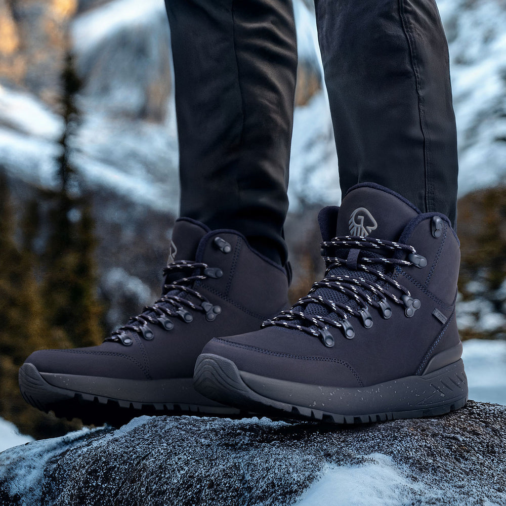 Giesswein Merino Leather Alpine - Ocean Blue