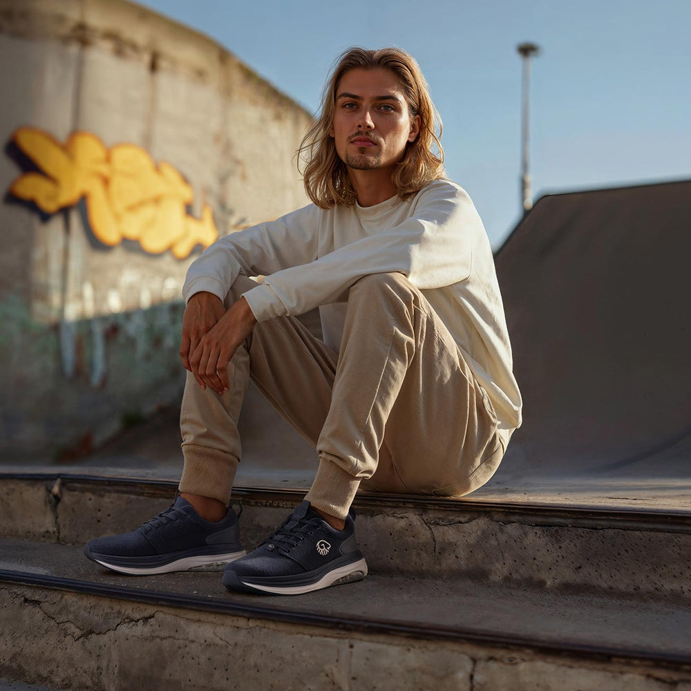 Giesswein Merino Curve Max - Ocean Blue