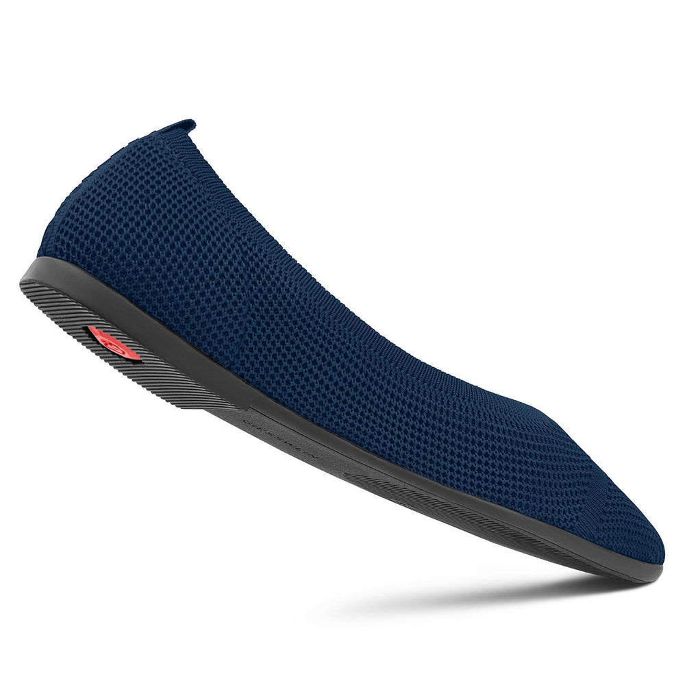 Giesswein Eco Ballerinas Pointy 2.0 - Dk.Blau