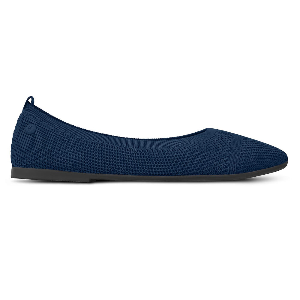 Giesswein Eco Ballerinas Pointy 2.0 - Dk.Blau