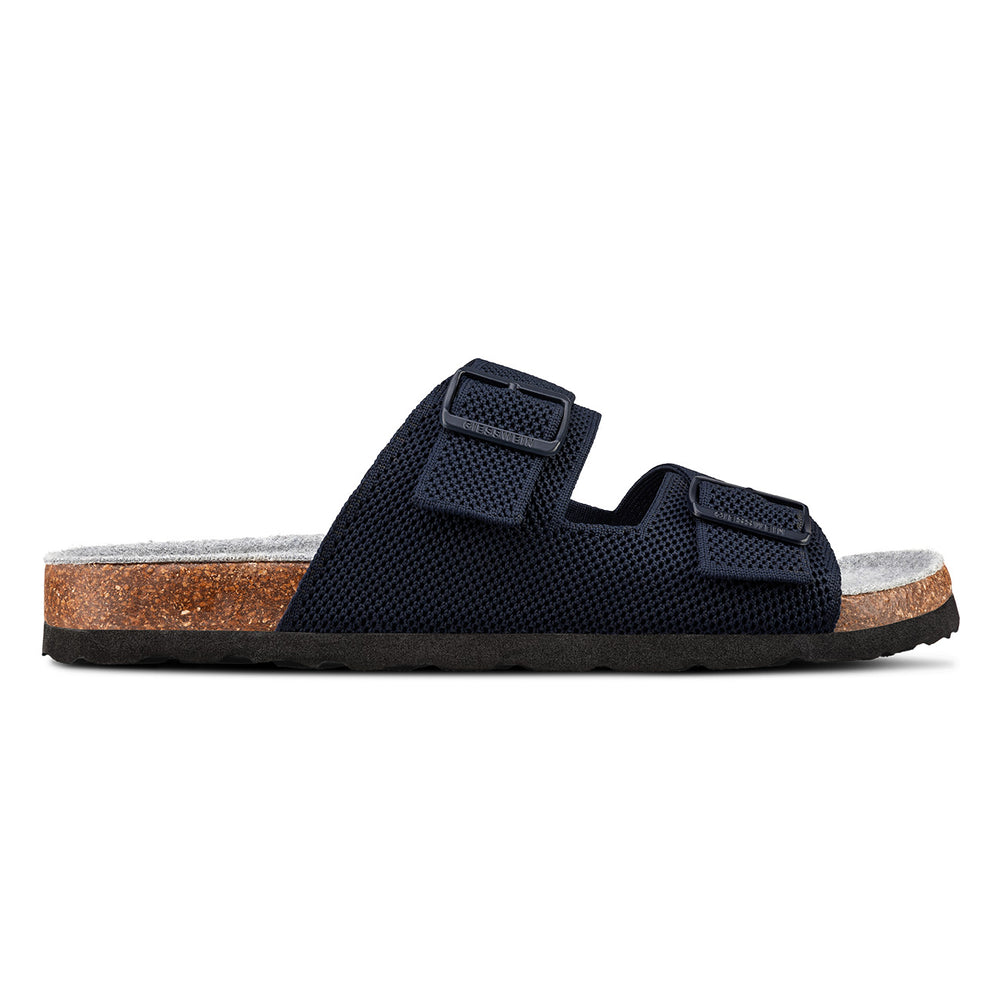 Giesswein Merino Slides - Ocean Blue