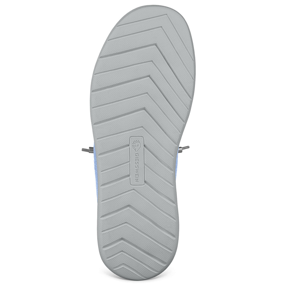 Giesswein Merino Mokassin - Himmelblau