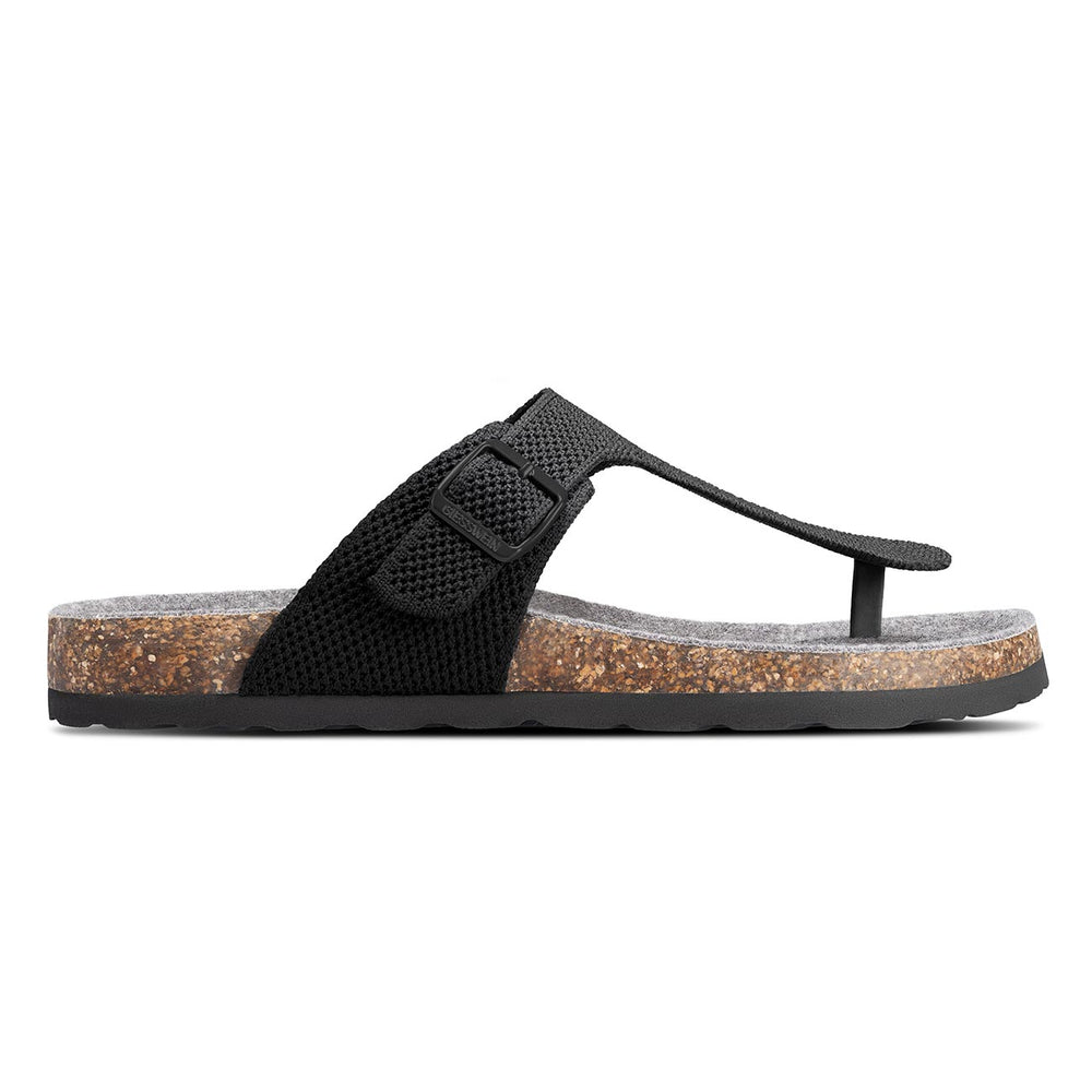 Giesswein Merino Slides Lite - Schwarz