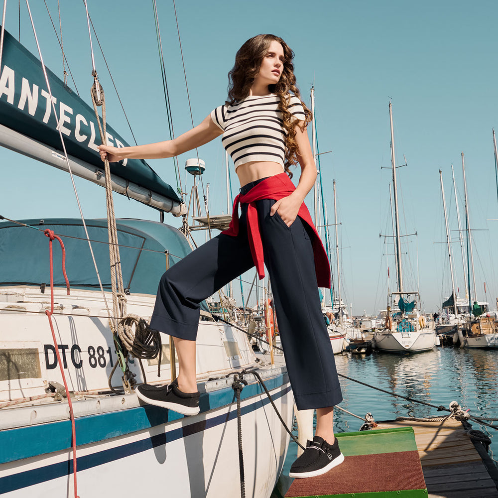 Giesswein Merino Mokassin - Schwarz