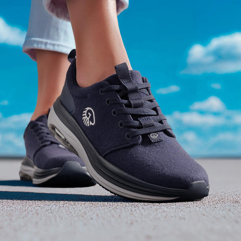 Giesswein Merino Curve Max - Ocean Blue