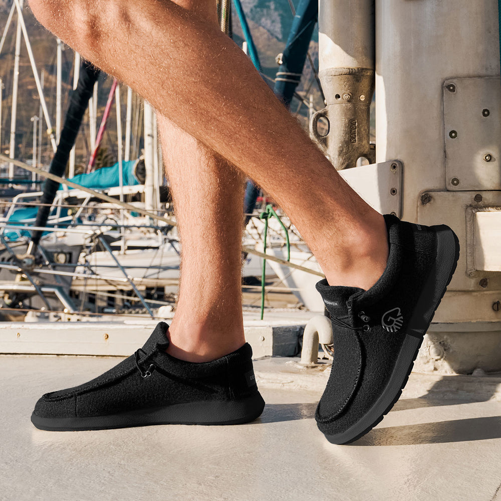 Giesswein Merino Mokassin - Raven