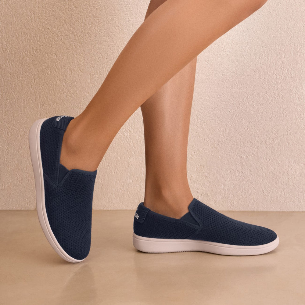 Giesswein Wood Sneaker Slip-On - Ocean Blue