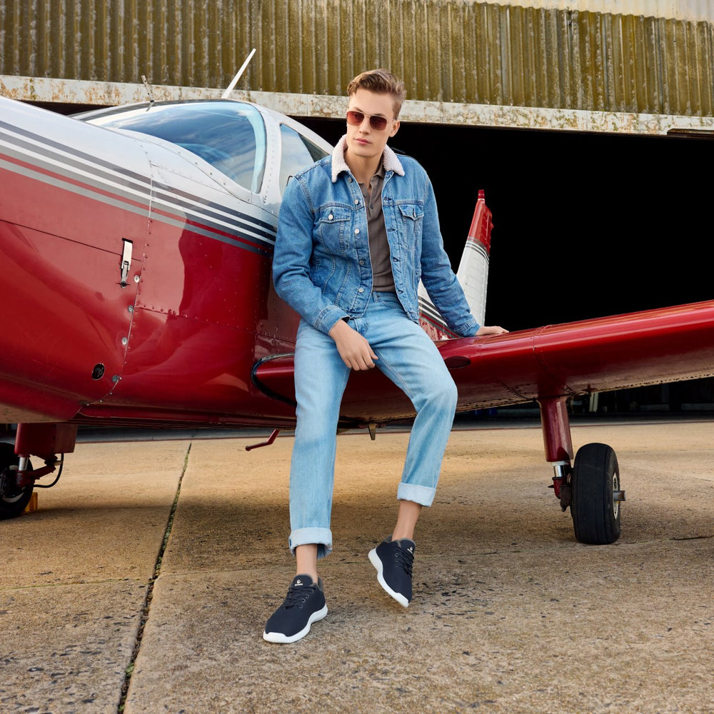 Giesswein Merino Wool Knit - Ocean Blue