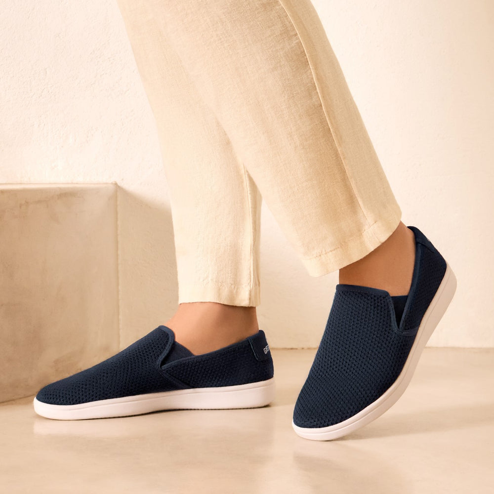 Giesswein Wood Sneaker Slip-On - Ocean Blue