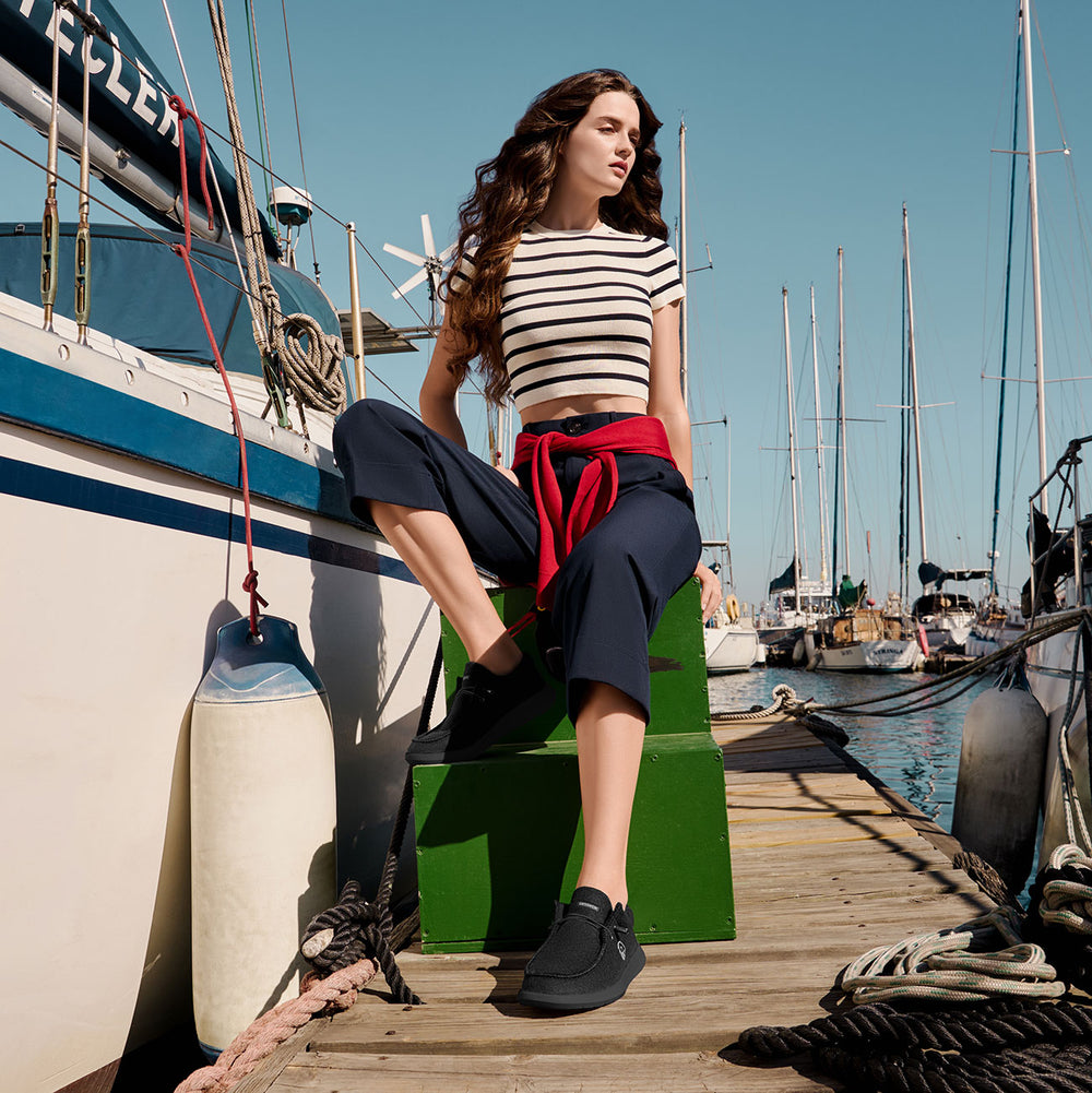 Giesswein Merino Mokassin - Raven