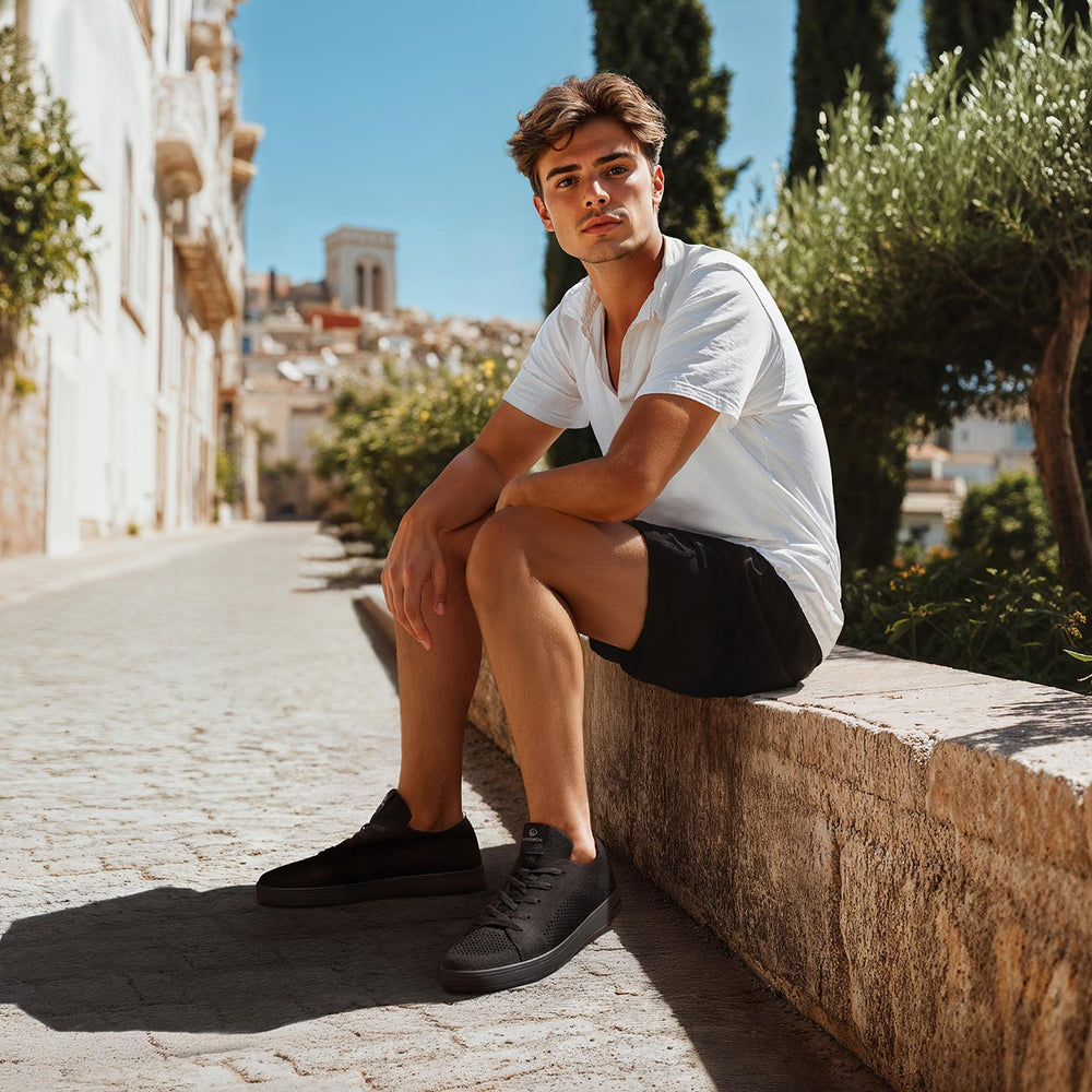 Giesswein Wool Sneaker - Solid Black