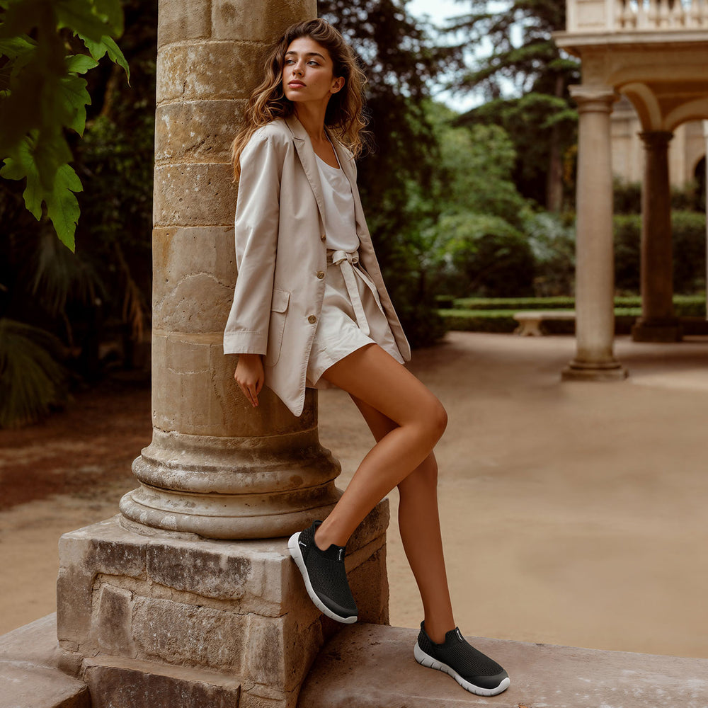 Giesswein Slip-On Pro - Schwarz