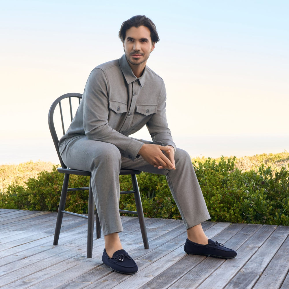 Giesswein Wool Loafer - Ocean Blue