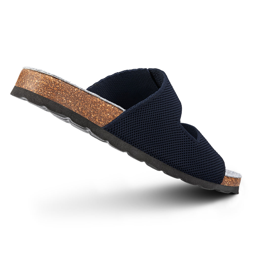 Giesswein Merino Slides - Ocean Blue