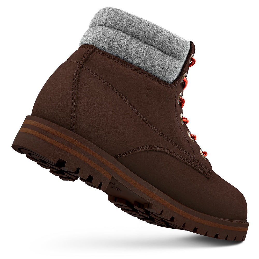 Giesswein Merino Leather Boot - Dk.Braun